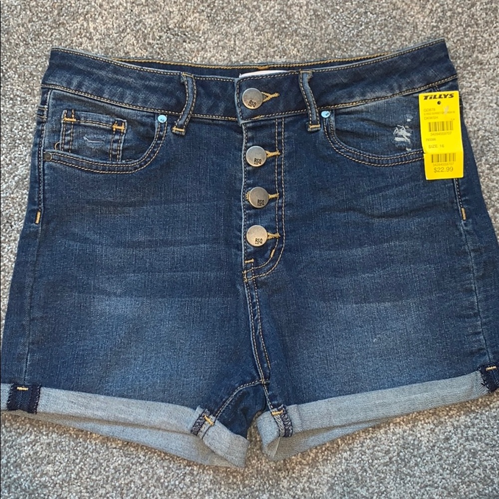 Jean shorts